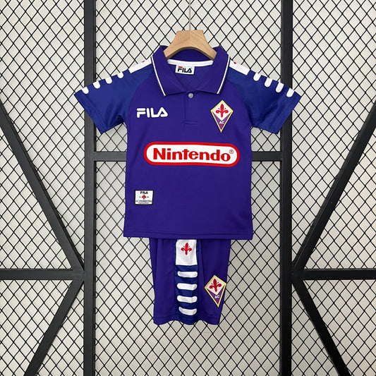 CAMISETA FIORENTINA I 1998 KIT PARA NIÑOS (RETRO)