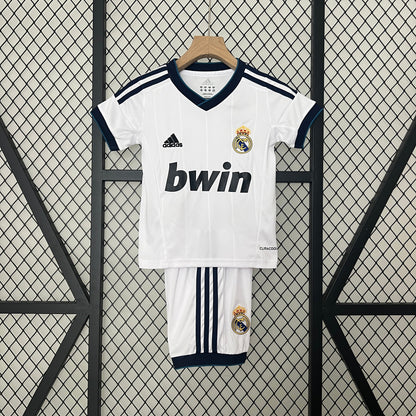 CAMISETA REAL MADRID I 12/13 KIT PARA NIÑOS (RETRO)