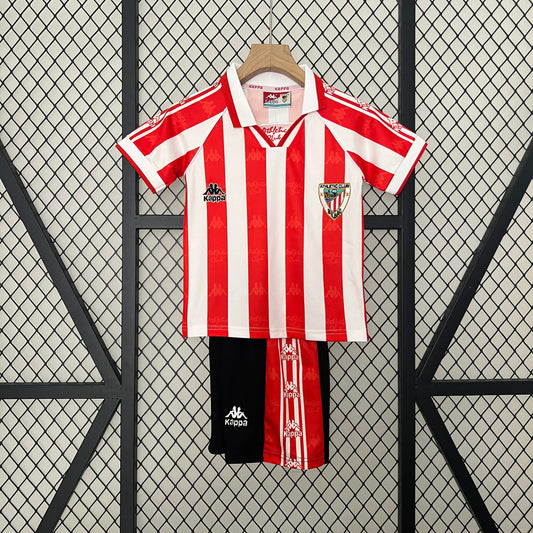 CAMISETA ATLÉTICO DE BILBAO I 95/97 KIT PARA NIÑOS (RETRO)