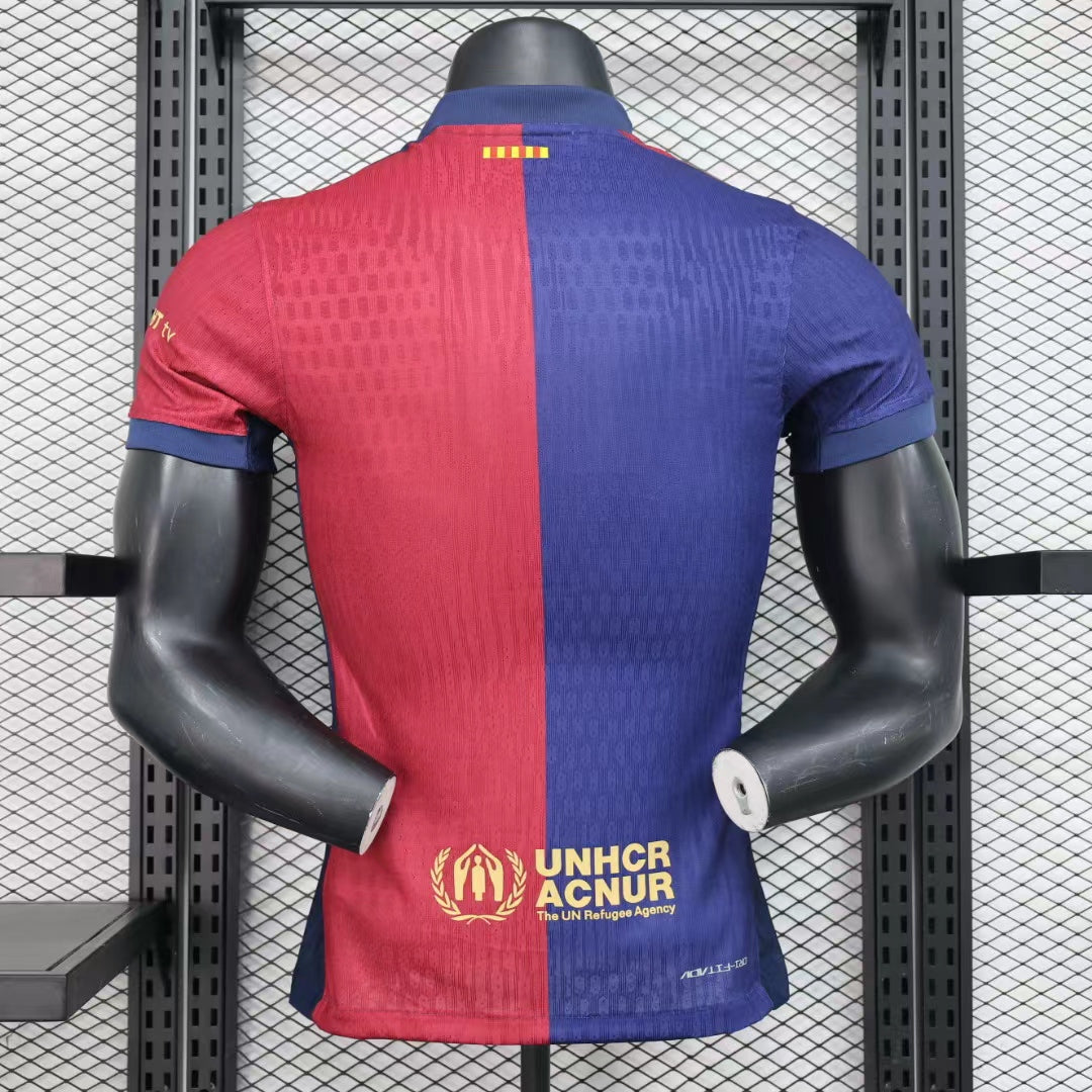 CAMISETA BARCELONA I 24/25 HOMBRES (VERSIÓN DEL JUGADOR)