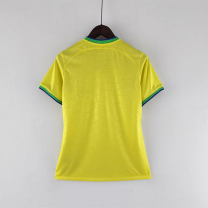 CAMISETA BRASIL I COPA DEL MUNDO 2022 - MUJER