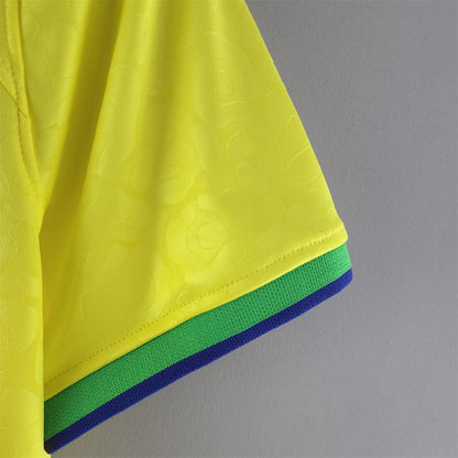 CAMISETA BRASIL I COPA DEL MUNDO 2022 - MUJER