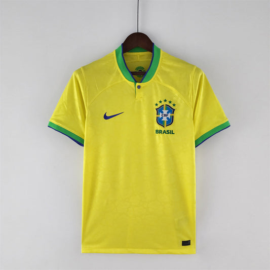 CAMISETA BRASIL I COPA DEL MUNDO 2022 HOMBRES