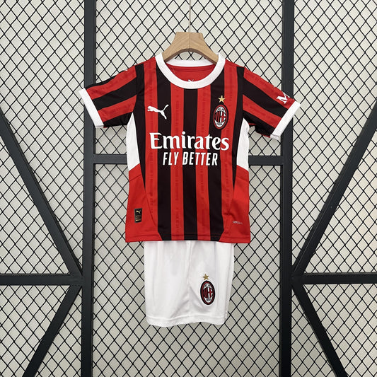 CAMISETA MILÁN I 24/25 KIT PARA NIÑOS