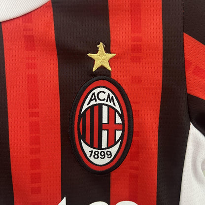CAMISETA MILÁN I 24/25 KIT PARA NIÑOS