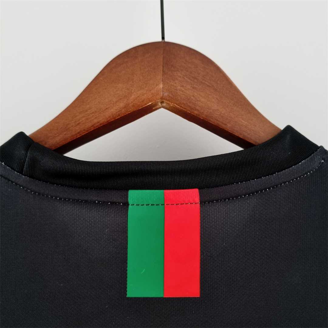 CAMISETA PORTUGAL NEGRO EDICIÓN 2022 HOMBRES