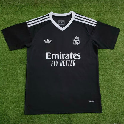 CAMISETA REAL MADRID PORTERO I 24/25 HOMBRES - NEGRO