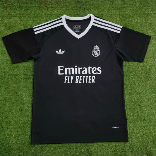 CAMISETA REAL MADRID PORTERO I 24/25 HOMBRES - NEGRO