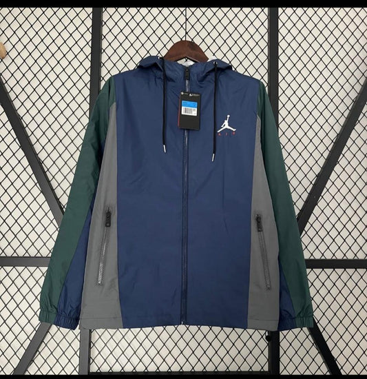 CORTAVIENTOS JORDAN AZUL E VERDE