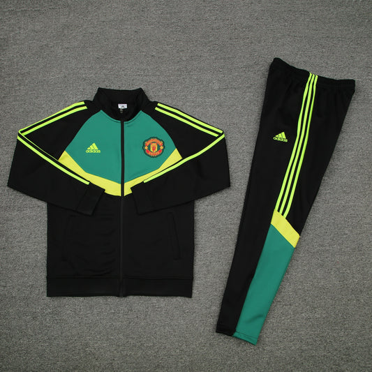 MANCHESTER UNITED CHANDAL 24/25 - UNISEX/UNISEX - VERDE E NEGRO