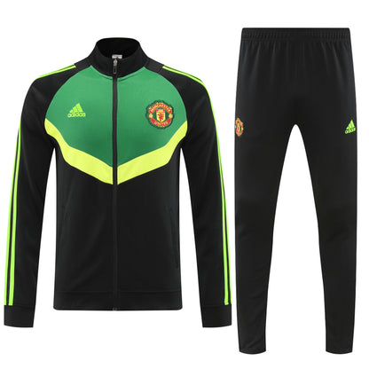 MANCHESTER UNITED CHANDAL 24/25 - UNISEX/UNISEX - VERDE E NEGRO