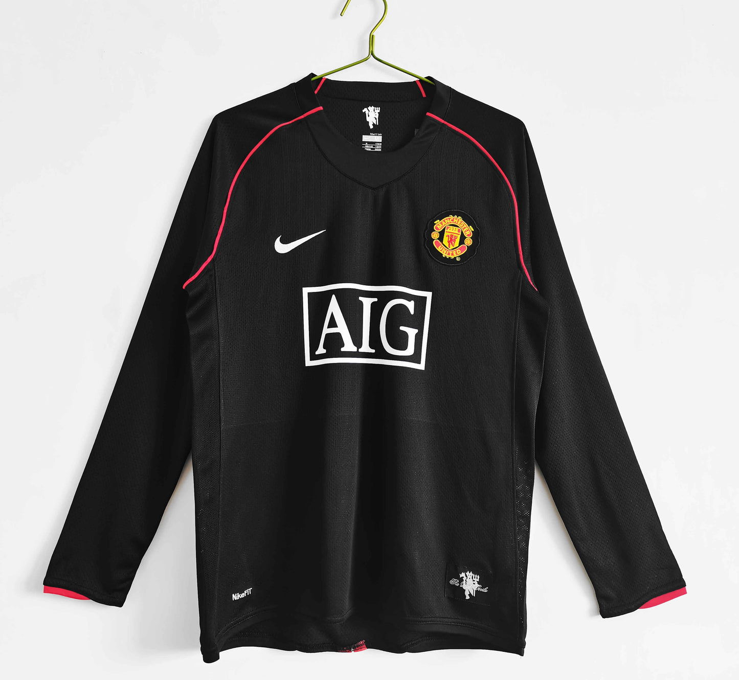 MANCHESTER UNITED II 07/08 HOMBRES (RETRO) MANGA LARGA