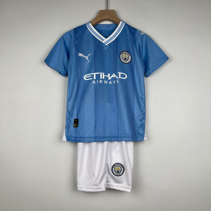 MANCHESTER CITY I 23/24 KIT PARA NIÑOS