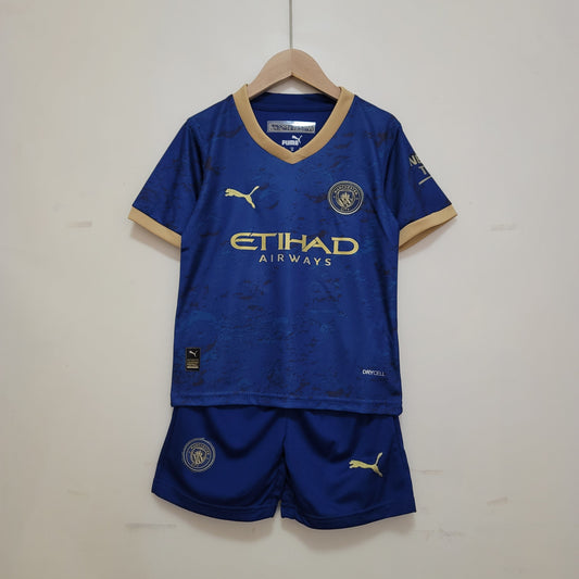 MANCHESTER CITY III 23/24 KIT PARA NIÑOS