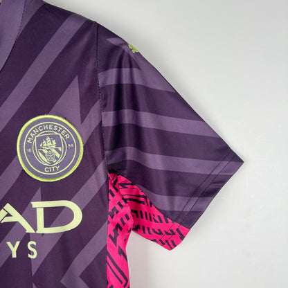 MANCHESTER CITY III PORTERO 23/24 KIT PARA NIÑOS