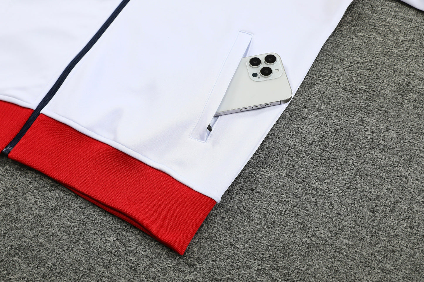 PSG CHANDAL 24/25 - UNISEX/UNISEX - BLANCO Y AZUL