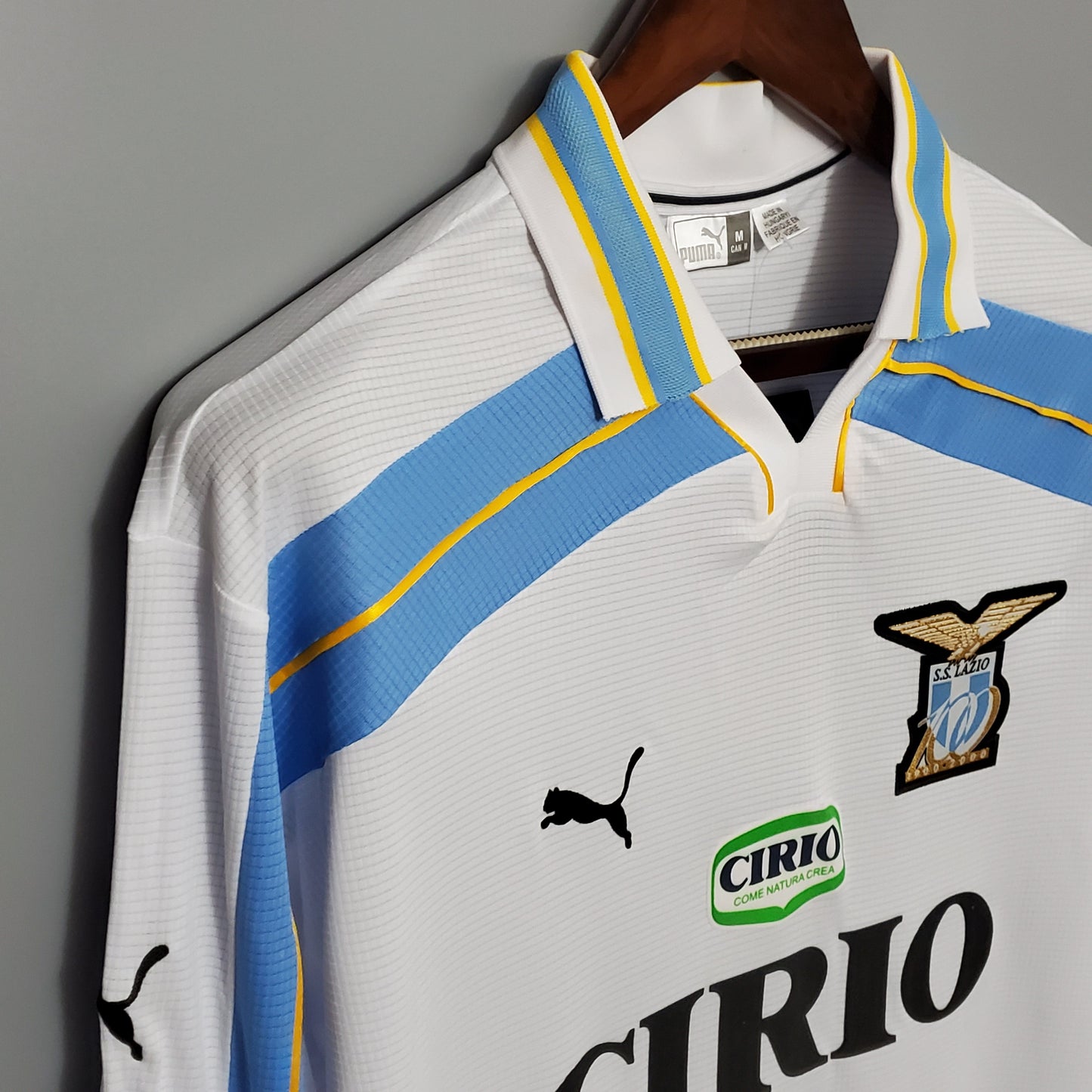 LAZIO II 00/01 HOMBRES (RETRO) MANGA LARGA