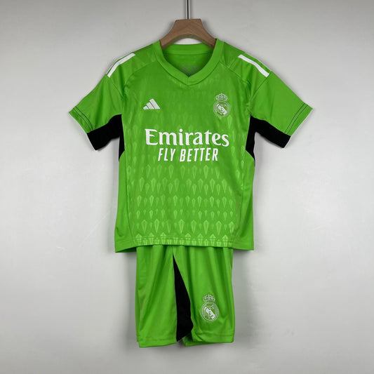 REAL MADRID PORTERO I 23/24 KIT PARA NIÑOS
