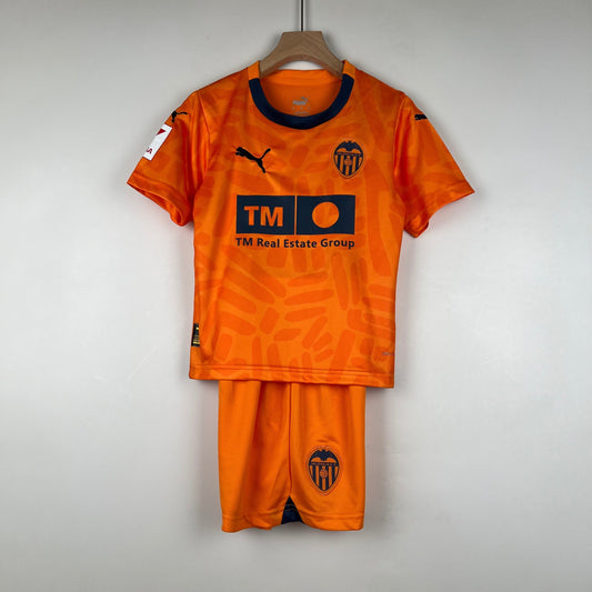 CAMISETA VALENCIA III 23/24 KIT PARA NIÑOS