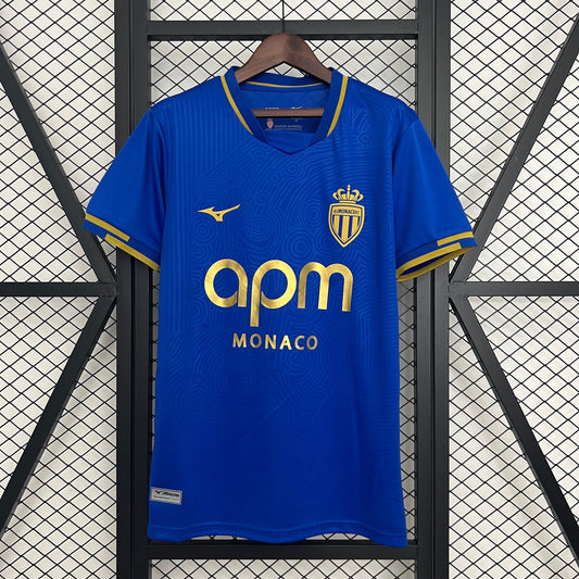 Camiseta Monaco Blue 25/26 ⚽ Segunda Equipación | Fan Edition