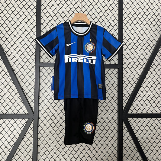 CAMISETA INTER DE MILÁN I 09/10 KIT PARA NIÑOS (RETRO)