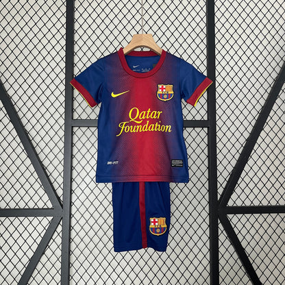 CAMISETA BARCELONA I 12/13 KIT PARA NIÑOS (RETRO)