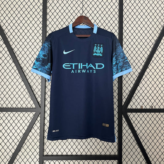 CAMISETA MANCHESTER CITY II 15/16 HOMBRES (RETRO)