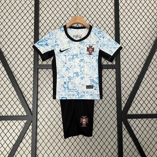 CAMISETA PORTUGAL II EURO 2024/2025/2026 KIT PARA NIÑOS