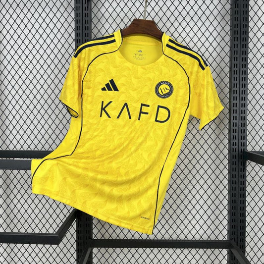 Camiseta Al Nassr 1 25/26 ⚽ Primera Equipación | Fan Edition