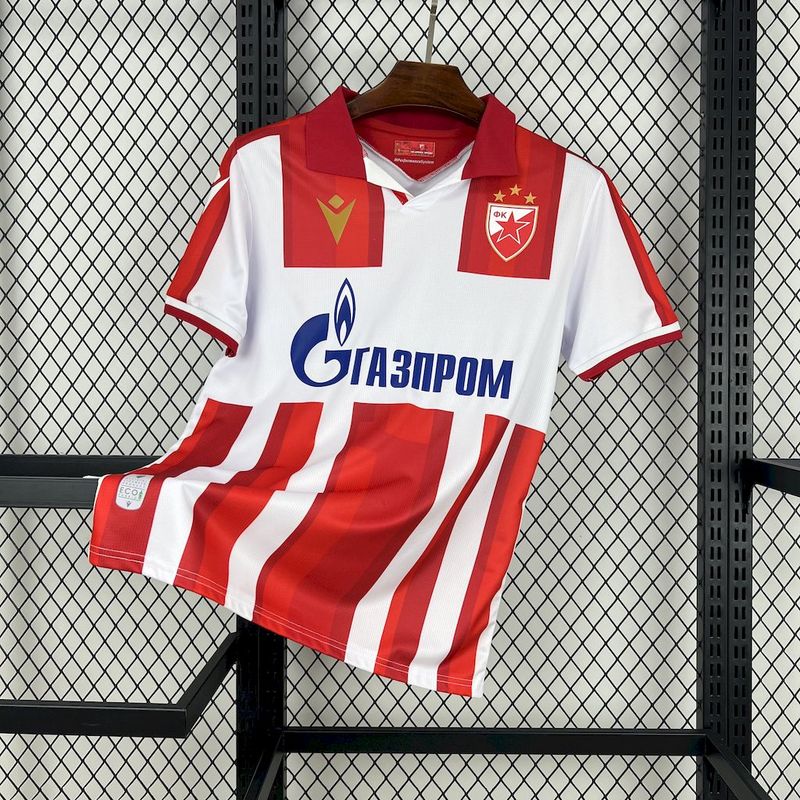 Camiseta Red Star Belgrade 25/26 ⚽ Primera Equipación | Fan Edition
