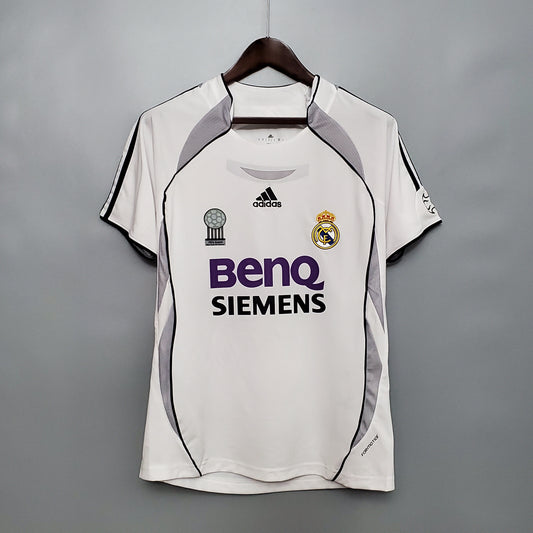 CAMISETA REAL MADRID I 06/07 HOMBRES (RETRO)