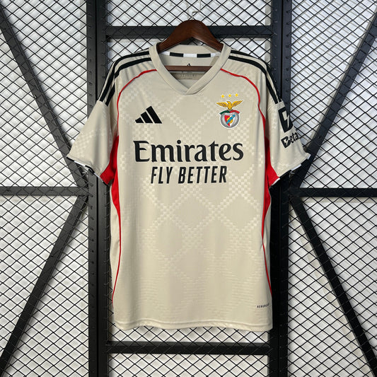 Camiseta Benfica 25/26 ⚽ Segunda Equipación | Fan Edition
