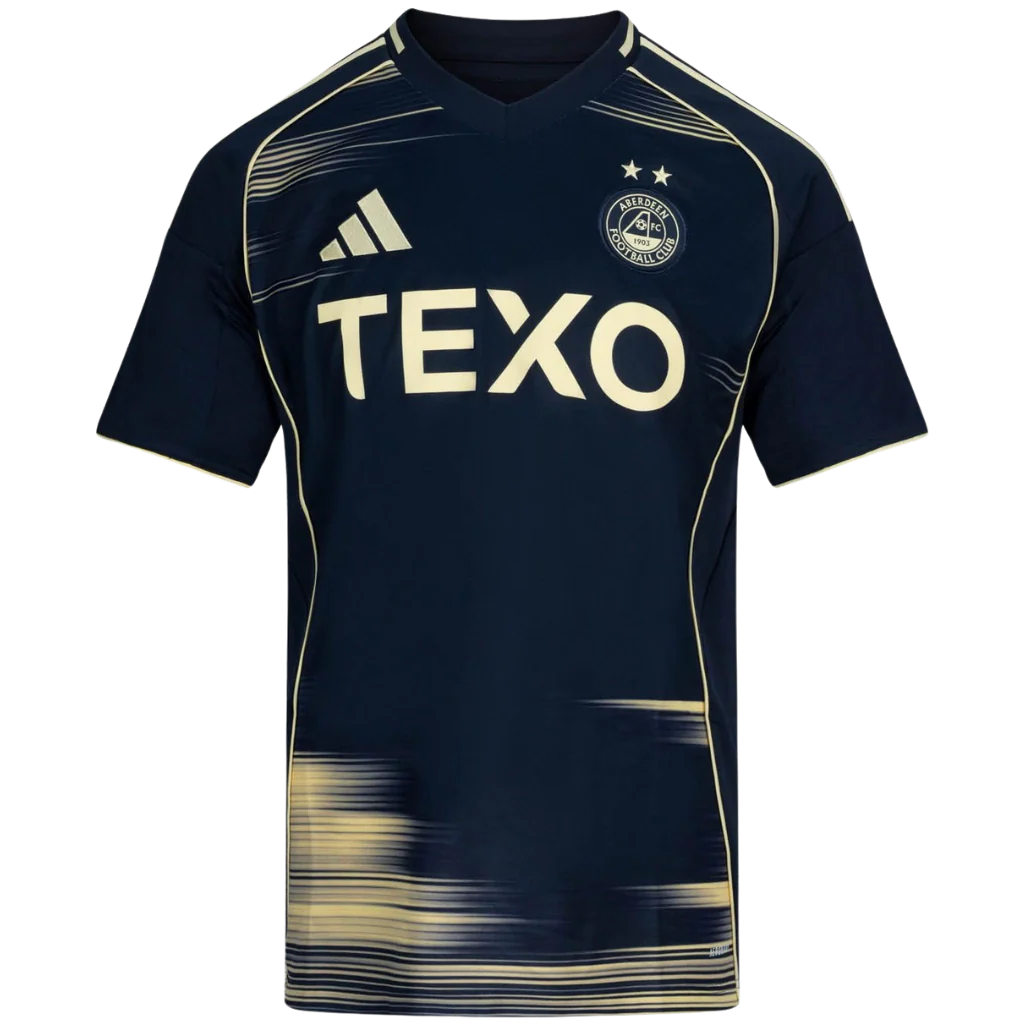 Camiseta Aberdeen 25/26 ⚽ Segunda Equipación | Fan Edition