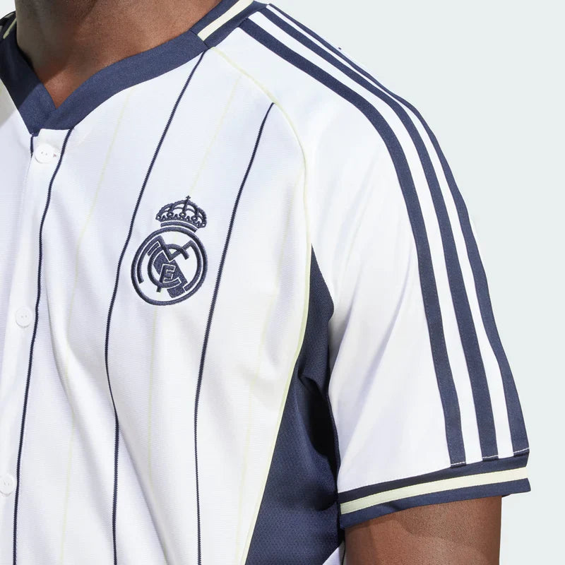 Camiseta Real Madrid Baseball 25/26 ⚽ Equipación Especial | Fan Edition