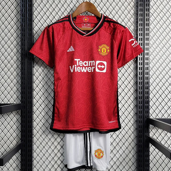 CAMISETA MANCHESTER UNITED I 23/24 KIT PARA NIÑOS