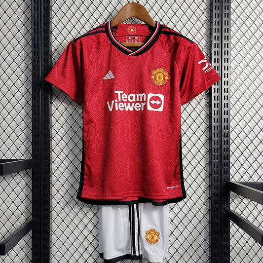 CAMISETA MANCHESTER UNITED I 23/24 KIT PARA NIÑOS