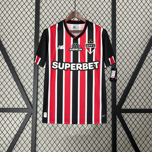 CAMISETA SÃO PAULO II TODOS LOS PATROCINADORES 24/25 HOMBRES