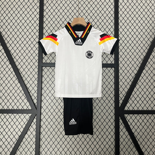 CAMISETA ALEMANIA I 1992 KIT PARA NIÑOS (RETRO)