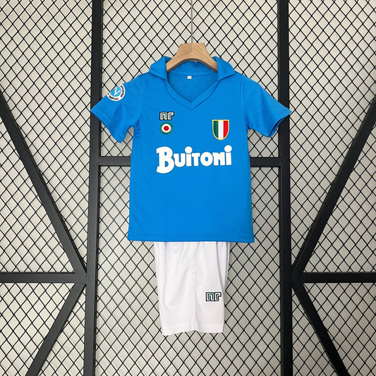 CAMISETA NAPOLI I 87/88 KIT PARA NIÑOS (RETRO)