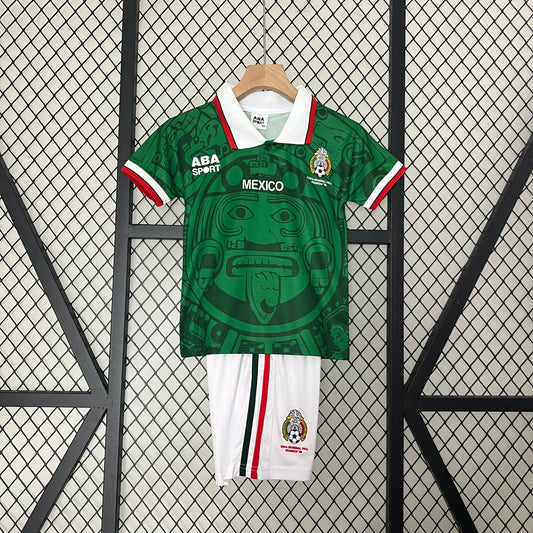 CAMISETA MÉXICO I 1998 KIT PARA NIÑOS (RETRO)