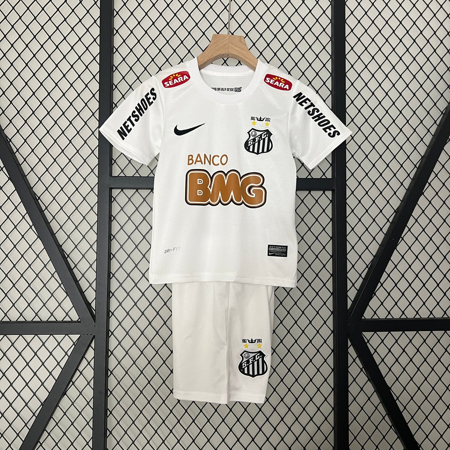 CAMISETA SANTOS I 11/12 KIT PARA NIÑOS (RETRO)