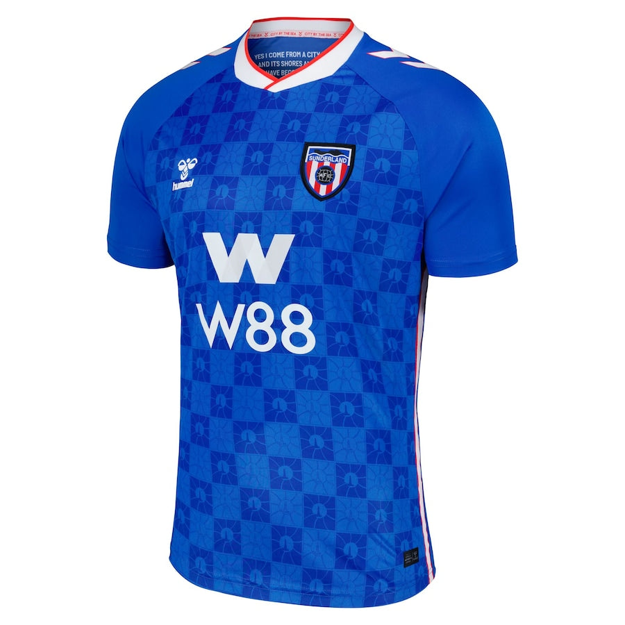 Camiseta Sunderland Hummel 25/26 ⚽ Segunda Equipación | Fan Edition